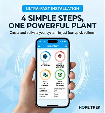 راهاندازی چهارمرحلهای سامانه ذخیرهسازی Hopetrek